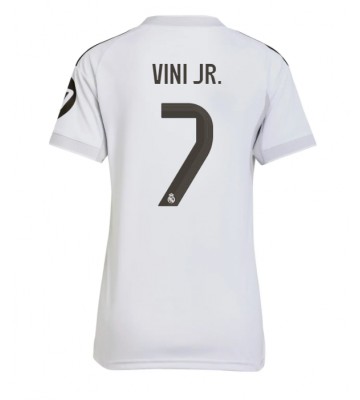 Lacne Ženy Futbalové dres Real Madrid Vinicius Junior #7 2025-26 Krátky Rukáv - Domáci